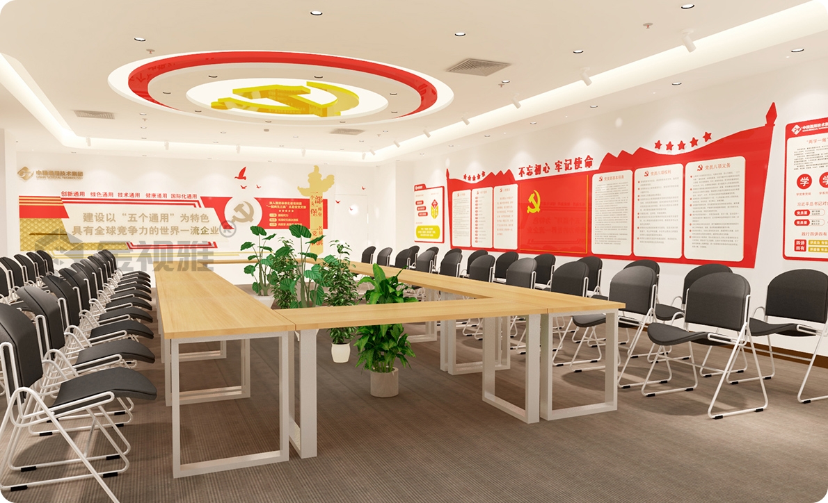 為企業提供企業展廳設計服務